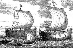 Военно-морские события на Каспии в cредние века
