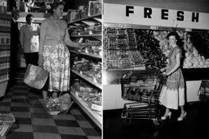 История тележки в супермаркете