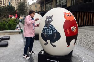 Арт-яйца и благотворительность в Баку: итоги #NOVRUZNORULES