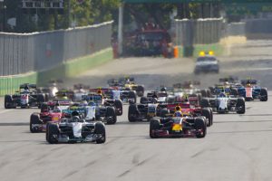 Гонка Гран-при Азербайджана Формулы 1 завершилась